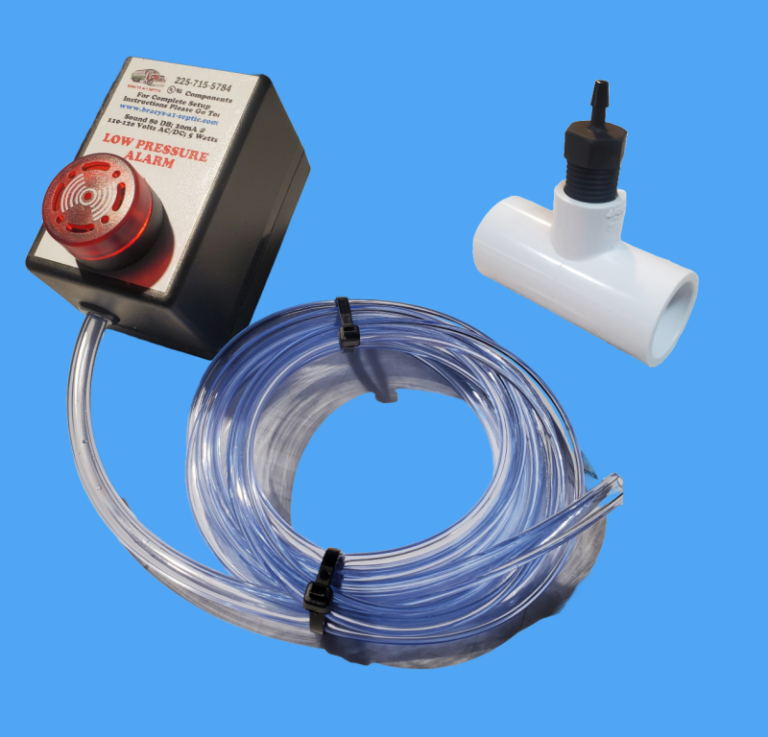 Septic Air Pump Failure Alarm Bracys A1 Septic